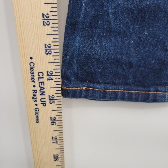 Levi's 501 Women Blue High Rise Button Fly Skinny Distressed Jeans Size 25 - Picture 9 of 14